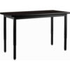 Interion® Utility Table - 48 x 24 - Black