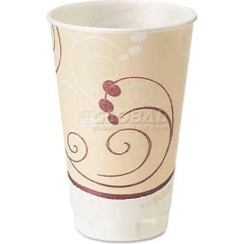 SOLO® Symphony Trophy Plus Dual Temperature Cups 16 oz. Beige 750 Cups/Carton