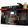 Wall Control Pegboard Standard Tool Storage Kit Black/Red 48"" X 32"" X 9""