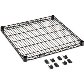 Nexel® S1472B Black Epoxy Wire Shelf 72""W x 14""D