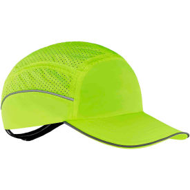 Ergodyne Skullerz® 8955 Lightweight Bump Cap Long Brim Lime