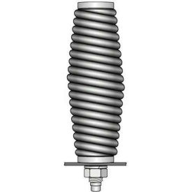 Chrome Plated Ultra Heavy Duty Spring Mount for Lighted Flagstaffs over 8 ft.