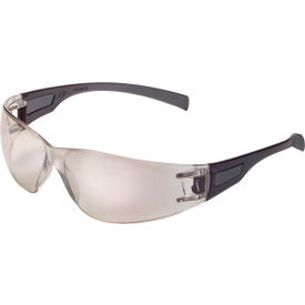 Global Industrial™ Frameless Safety Glasses Scratch Resistant Indoor/Outdoor Lens