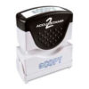 Cosco® Pre-Inked Message Stamp COPY 1/2"" x 1-5/8"" Blue