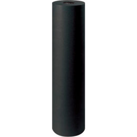 Global Industrial™ Colored Kraft Paper 50 lbs. 24""W x 720'L Black 1 Roll