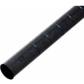 Nexel® Black Epoxy Post 68""H - 4 Pack