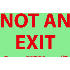 Glo-Brite Not An Exit Sign - Vinyl