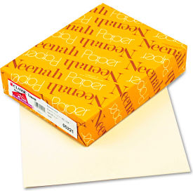 Neenah Paper Classic Linen Stationery Writing Paper 5221 8-1/2""x11"" Baronial Ivory 500 Shts/Ream