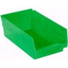 Akro-Mils Plastic Nesting Storage Shelf Bin 30130 - 6-5/8""W x 11-5/8""L x 4""L Green