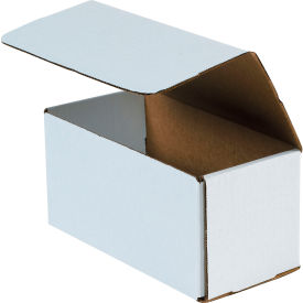 Global Industrial™ Corrugated Mailers 8""L x 4""W x 4""H White