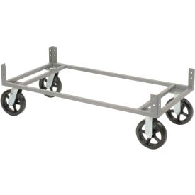 Global Industrial™ Dolly Base Without Casters 36""W x 18""D Gray