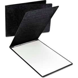 Oxford® Pressboard Report Cover 8. 1/2"" 2 Prong Fastener 11 x 17 3"" Capacity Black