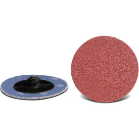 CGW Abrasives 59525 Quick Change 2-Ply Discs 2"" 36 Grit Aluminum Oxide