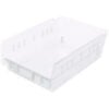 Akro-Mils Plastic Nesting Storage Shelf Bin 30150 - 8-3/8""W x 11-5/8""L x 4""H Clear