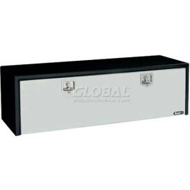 Buyers Steel Underbody Truck Box w/ SS Door - Black 18x18x60 - 1702715