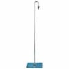 42""H Metal Sign Holder W/ Down Position Clip - Satin Nickel