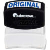 Universal Message Stamp ORIGINAL Pre-Inked/Re-Inkable Blue