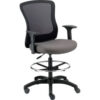 Interion® Mesh Back Task Stool Gray