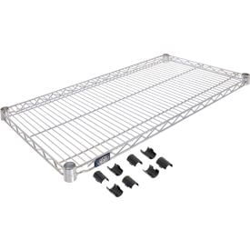 Nexel® S1842C Chrome Wire Shelf 42""W x 18""D
