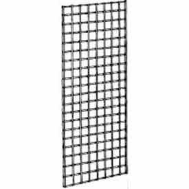 2'W X 5'H - Wire Grid Wall Panel - Chrome