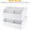 Bostitch Konnect Wide Storage Bin White