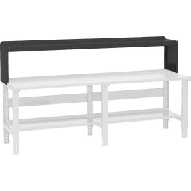 Global Industrial™ Standard Steel Riser 96""W x 10-1/2""D Black