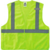 Ergodyne GloWear 8215BA-S Breakaway Mesh Hi-Vis Safety Vest Class 2 Economy 5XL Lime