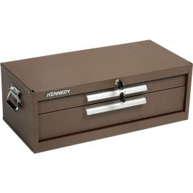 Kennedy® 5150B Signature Series 26-3/4""W X 12-1/2""D X 9-1/2""H 2 Drawer Brown Machinists Chest