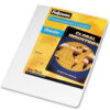 Fellowes® Transparent PVC Presentation Covers Oversized 11-1/4"" x 8-3/4"" 25/pack