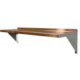 Prairie View WS1224 Wall Mount Shelf 12""W x 12""H x 24""L Aluminum