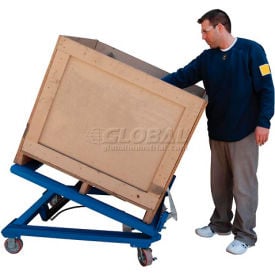 Vestil Mobile Manual Container Tilter & Transporter 2500 lb. Capacity 40-1/2""W