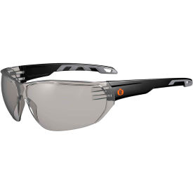 Ergodyne® Skullerz® VALI Frameless Safety Glasses Matte Black Anti-Fog In/Outdoor Lens