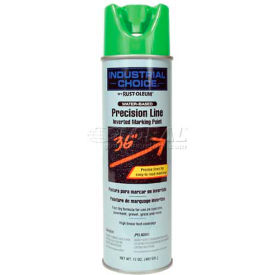 Rust-Oleum M1800 Water-Based Precision-Line Inverted Marking Paint Aerosol Fluor. Green