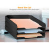 Bostitch Konnect Letter Tray Black