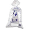 Inteplast Group Printed Ice Bags 11""W x 20""L 1.5 Mil 8 Lb. Capacity Clear 1000/Pack