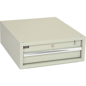 Global Industrial™ Steel Drawer W/ Cylinder Lock 17-1/4""W x 20""D Tan