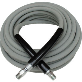 MTM Hydro 29.5213 Kobrajet 3/8"" x 75' 4000PSI Hot/Cold Water Non-Marking MNPT Pressure Washer Hose