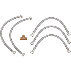 Replacement Water Inlet Pipe Assembly for Global Industrial™ Wall Mounted Wash Fountain 604083