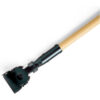 Rubbermaid 60"" Hardwood Handle M116 For Snap-On Wire Dust Mop Frames