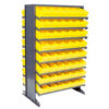 Quantum QPRD-601 Double Sided Rack 24""x36""x60"" with 96 Yellow Euro Drawers