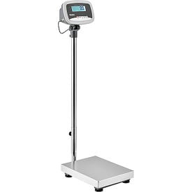 Global Industrial™ Industrial Bench & Floor Scale With LCD Indicator 330 lb x 0.1 lb