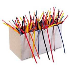 Chenille Kraft® Jumbo Chenille Stems 6mm x 12""L Assorted 1000/Pack