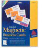 Avery® Business Card 2"" x 3-1/2"" Matte White 30 Cards/Pack