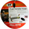 Fill-Rite FRH07520 3/4"" x 20' Retail Hose Designed for Use with All Electric Pumps
