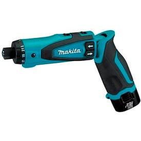 Makita® DF012DSE 7.2v Lithium-Ion Cordless 1/4"" Hex Driver-Drill Kit w/ Auto-Stop Clutch