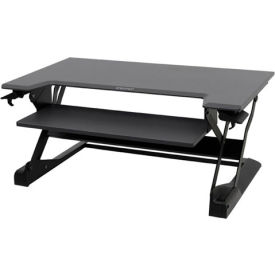 Ergotron® WorkFit-TL Sit-Stand Desktop Workstation Black