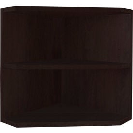 Safco® Medina Corner Support for Hutch 15""W x 15""D x 18""H Mocha