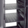 Global Industrial™ Vented Shelf 18-1/2""W x 28""D x 2""H Black