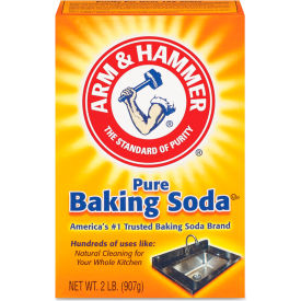 Arm & Hammer Baking Soda  Unscented 2 lb. Box 12 Boxes - 3320001140