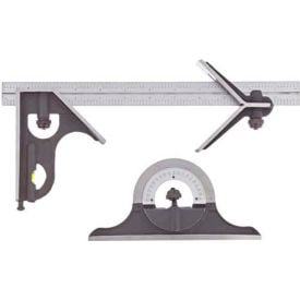 Fowler 52-370-012-0  Four Piece 12"" Blade 4R Graduation Combination Square Set